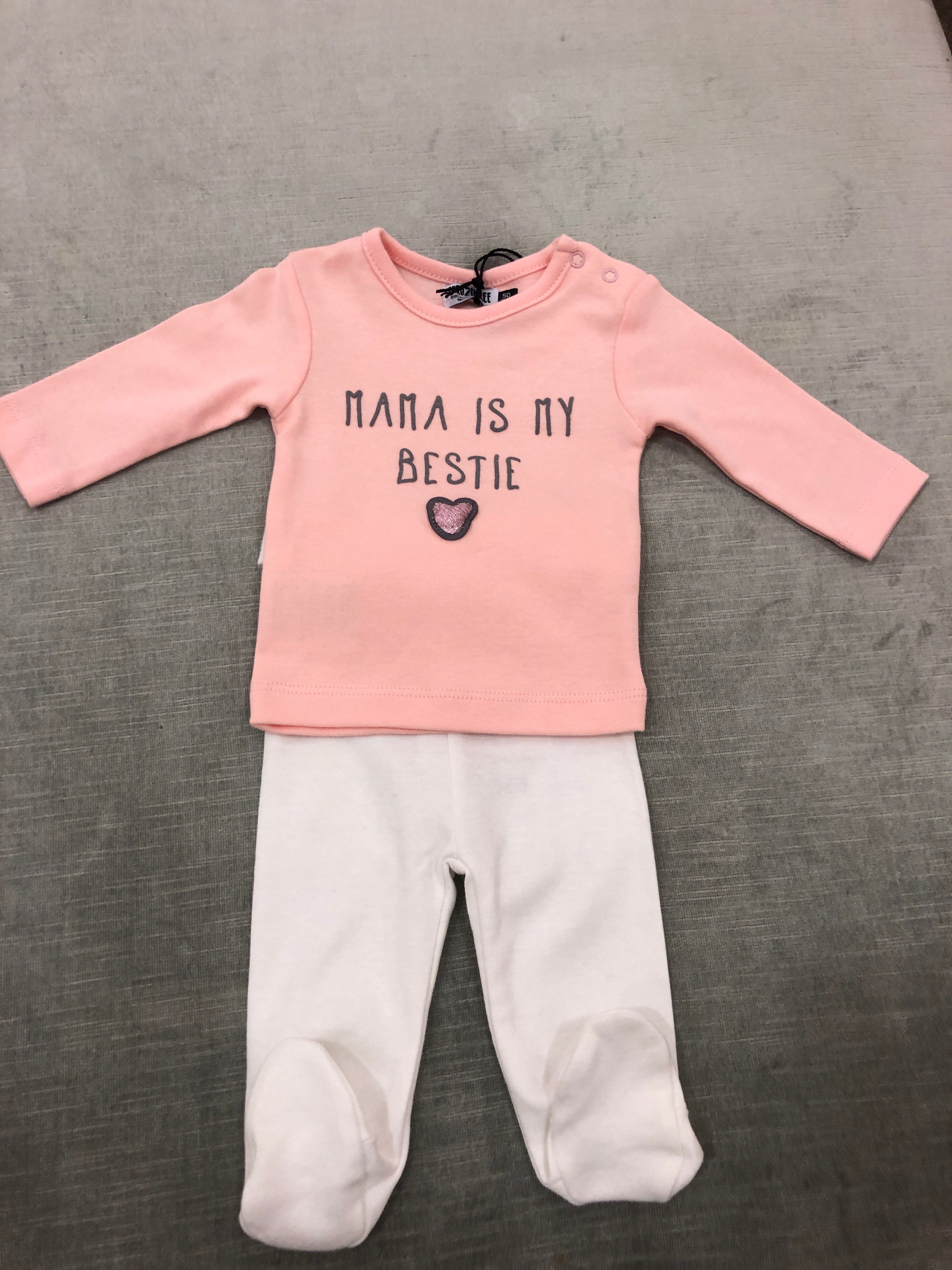Zero2Three Snow White Footed Pants